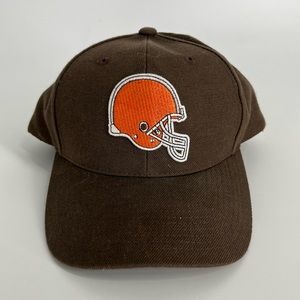 Vintage Cleveland Browns Hat Mens OS Brown Orange Sports Specialties 90s NFL Cap